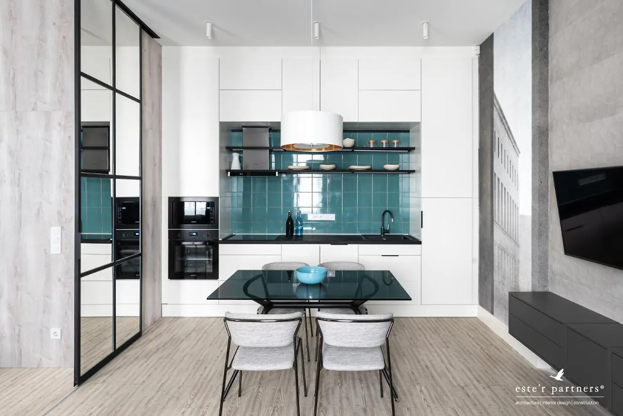 White Boat Apartment Blue Βουδαπέστη